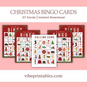 Christmas Bingo Cards