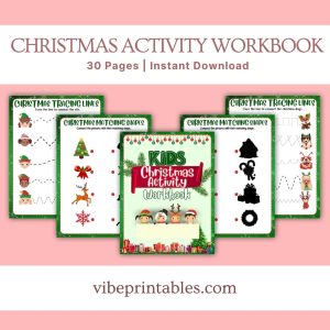 Kids Christmas Activity Workbook