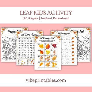 Leaf Kids Activity Pack