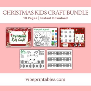 Christmas Kid Craft Bundle