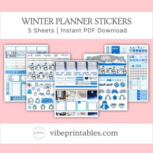 Winter Planner Stickers