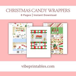 Christmas Candy Wrappers