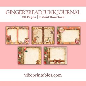 Gingerbread Junk Journal