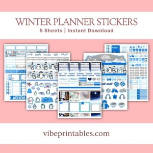 Winter Planner Stickers