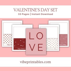 Valentine's Day Activity Set