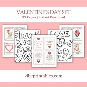 Valentine's Day Activity Set