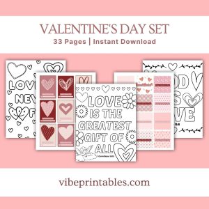 Valentine's Day Activity Set