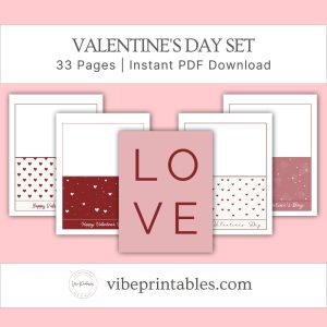 Valentine's Day Activity Set