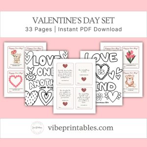 Valentine's Day Activity Set