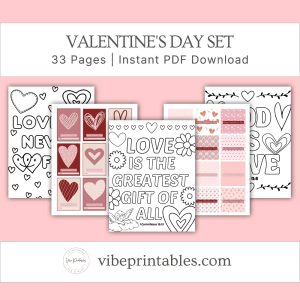 Valentine's Day Activity Set