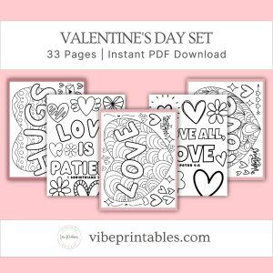 Valentine's Day Activity Set