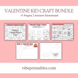 Valentine Kid Craft Bundle