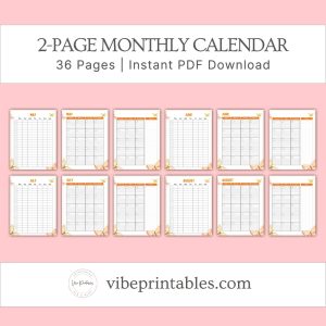 Butterfly Spring Cleaning Planner