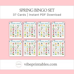 Spring Bingo Set