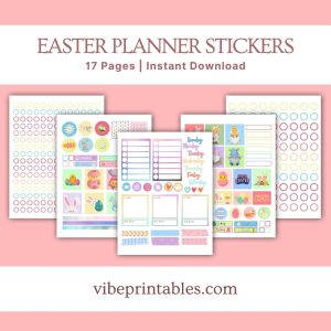 Easter Planner Stickers Pack