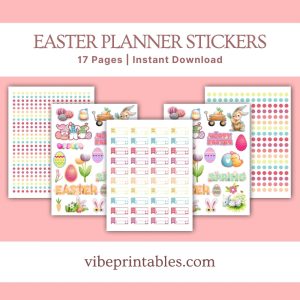 Easter Planner Stickers Pack