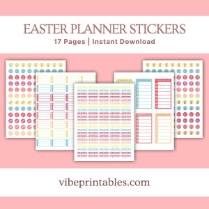 Easter Planner Stickers Pack