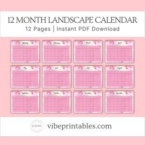 Pink Floral Spring Journal/Workbook