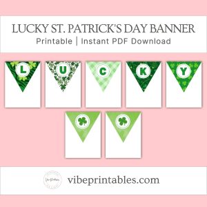 St. Patrick's Day Banner