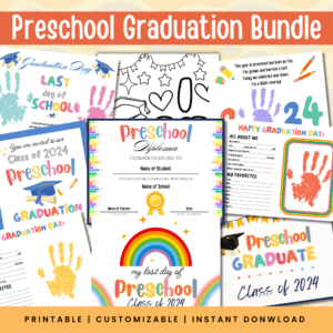 Preschool Graduation Bundle