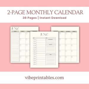 Minimalist Personal Finance Planner Or Binder