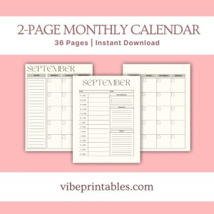 Minimalist Personal Finance Planner Or Binder