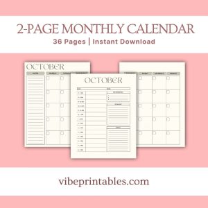 Minimalist Personal Finance Planner Or Binder