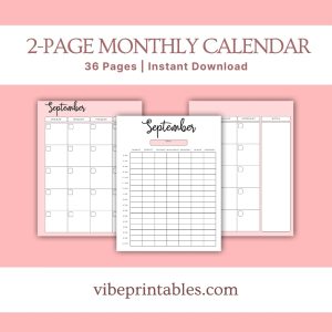 Pink Homeschool Planner Or Binder