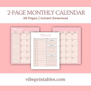 Pink Marble Personal Finance Planner Or Binder