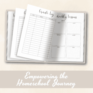 Minimalist Homeschool Planner Or Binder Promo Images