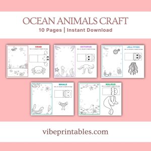 Ocean Animals Craft For Kids