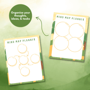 Tree Design Brain Dump Journal Or Binder Promo Image