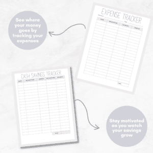 Black & White Personal Finance Planner Or Binder Promo Image