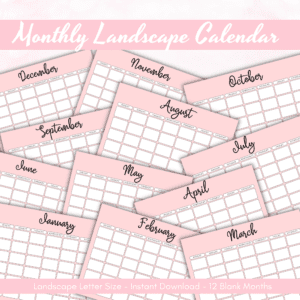 Pink Homeschool Planner Or Binder Promo Image