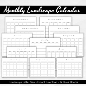 Black & White Homeschool Planner Or Binder Promo Images