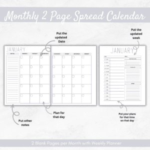 Black & White Personal Finance Planner Or Binder Promo Image