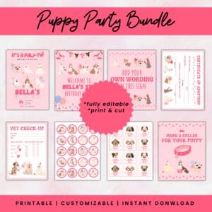 Puppy Party Bundle For Girls Image