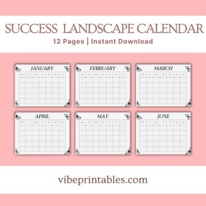 Gray & White Success Planner and Workbook Bundle