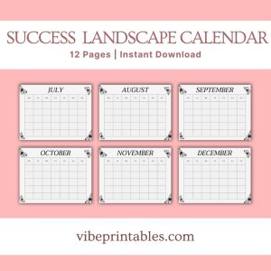 Gray & White Success Planner and Workbook Bundle