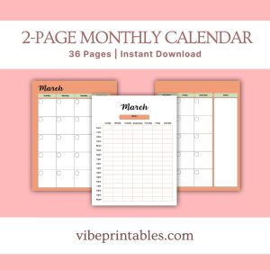 Carrot Design Gardening Sheets & Planner Or Binder