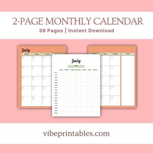 Carrot Design Gardening Sheets & Planner Or Binder