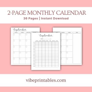 Plain Design Pregnancy Planner Or Binder