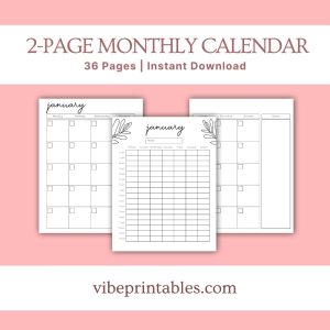 Black & White Pregnancy Planner Or Binder