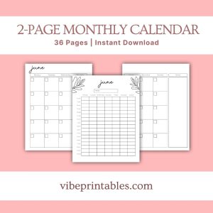 Black & White Pregnancy Planner Or Binder