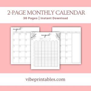 Black & White Pregnancy Planner Or Binder