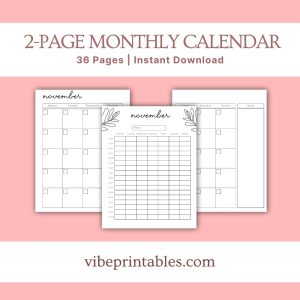 Black & White Pregnancy Planner Or Binder