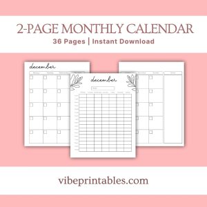 Black & White Pregnancy Planner Or Binder