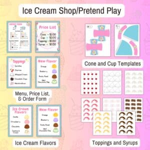 Ice Cream Shop Pretend Play