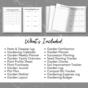 Plain Gardening Sheets & Planner Or Binder Promo Image