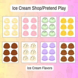 Ice Cream Shop Pretend Play